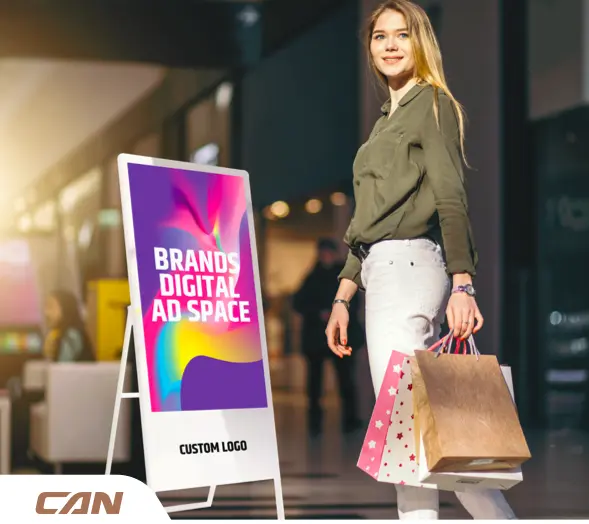 CAN Pro Vertical Digital Signage Displays – 43” LED Screens