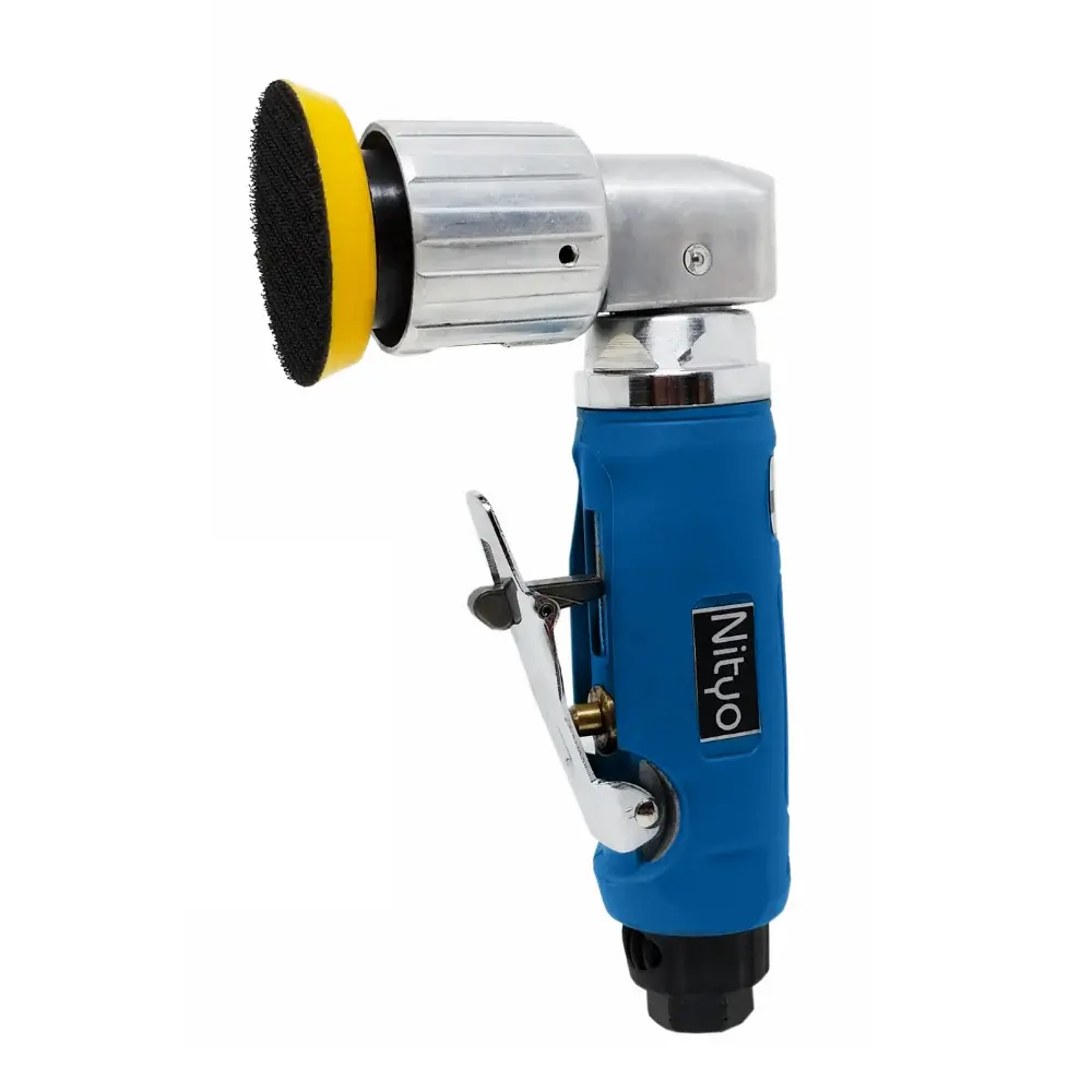 Nityo NI 5520 Air Sander – 2" Pad, 15,000 RPM, Lightweight Design, 360° Rear Exhaust