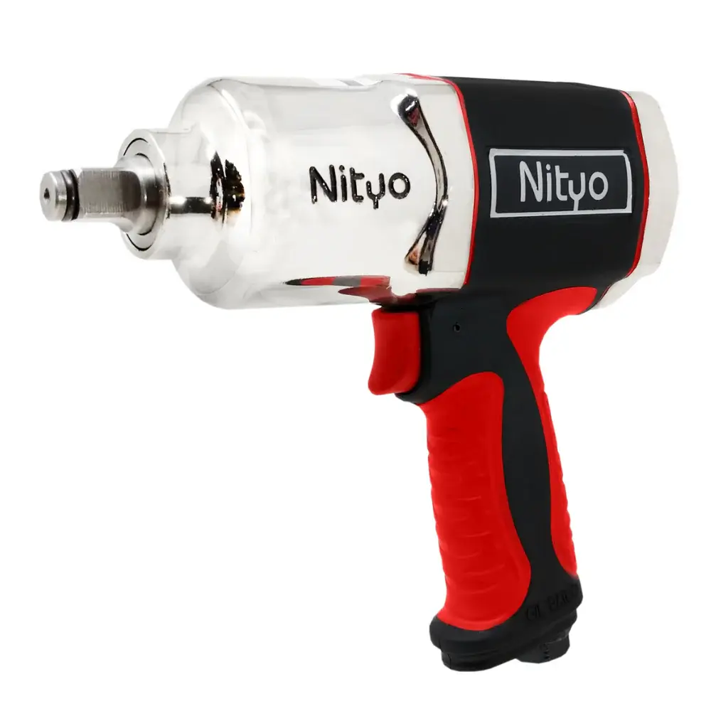 Nityo NI 7717 1/2" Air Impact Wrench – 750 Nm Torque, Twin Hammer, Lightweight & Durable