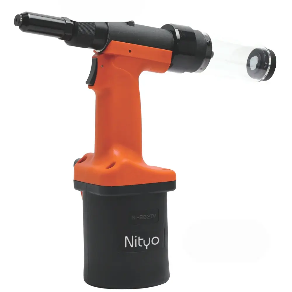 Nityo NI 8821 Pneumatic Air Riveter | 11000N Traction | 3.2–4.8mm Capacity | Composite Body